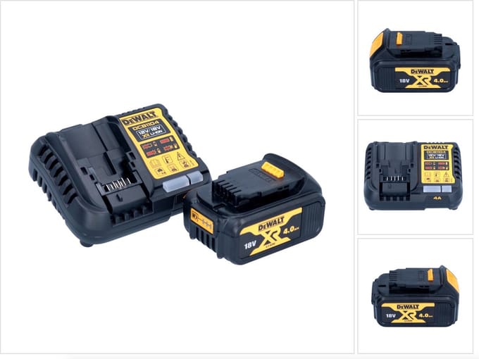DeWalt DCB 1104 M1 accustartset 12 V / 18 V 1x accu 4.0 Ah + DCB 1104 lader
