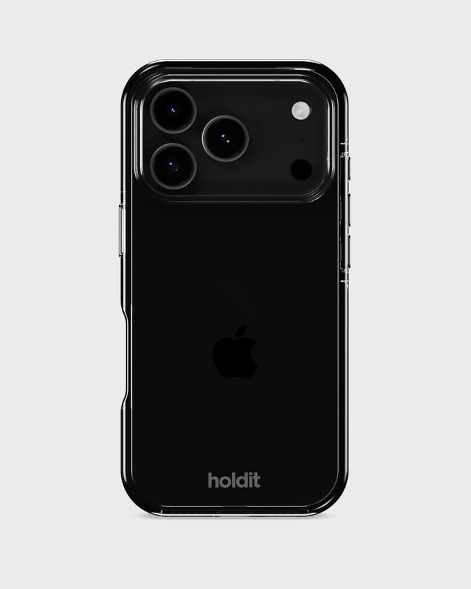Phone Case Seethru Black iPhone 17 Pro Max