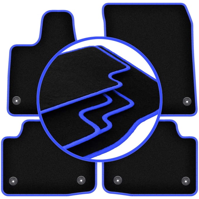 CARLUX-BLUE automatten voor: Jaguar I-Peace SUV (2019-)