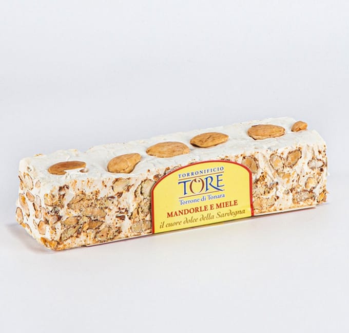 Amandelen Nougat (Torrone) uit Tonara (Sardinië)