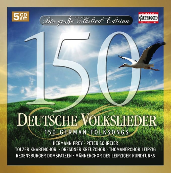 Various Artists - 150 Deutsche Volkslieder (4 CD)