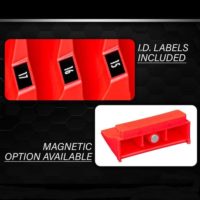 Sleutelhouder Sleutelrek Houder Multifunctioneel Compact ABS Sleutelorganizer Sleutelopslag rood