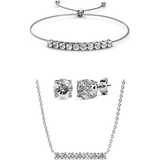 Mary Crystal Mia Sets - Zilver en Kristal