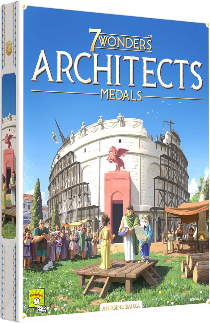 7 Wonders Architects Medals - Nederlandstalig Bordspel