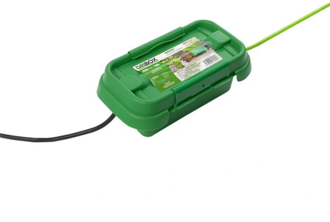 Waterdichte behuizing Dribox - Compact formaat - Houdt apparatuur droog - Waterdichte drybox - Geschikt voor adapter en controller