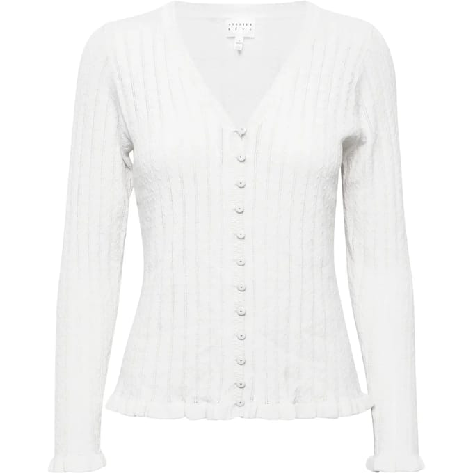 Dames V-hals cardigan Atelier Rêve Fantino