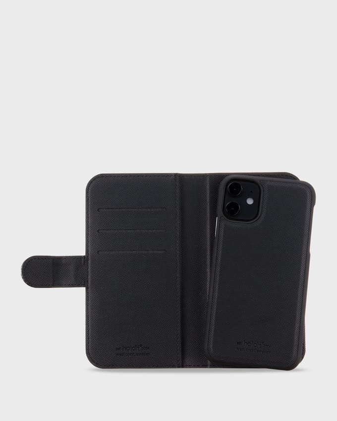 Wallet Case Magnet Black iPhone XR