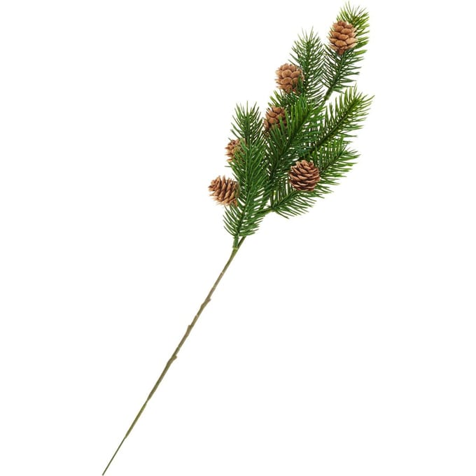 Dennentak met dennenappels, 38 cm