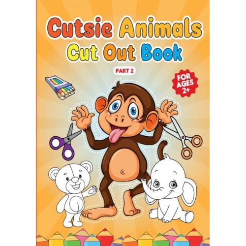 Cutsie Animals - Cut Out Book - Dhr Hugo Elena