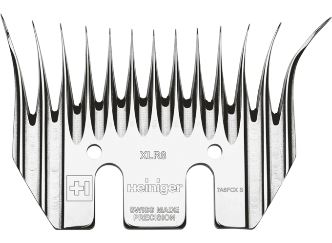 Heiniger XLR-8 Scheerkam 3.5/98 – Allround scheerkam met maximale breedte en LG2-technologie