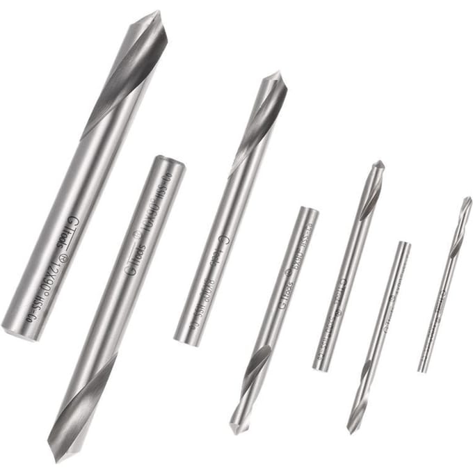 7 stuks Hoge Snelheid Staal Kobalt Centreerboren Set Ronde Schacht 3mm-12mm