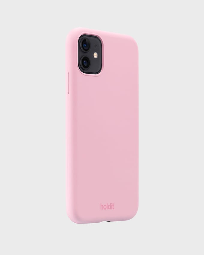 Phone Case Silicone Pink iPhone 11