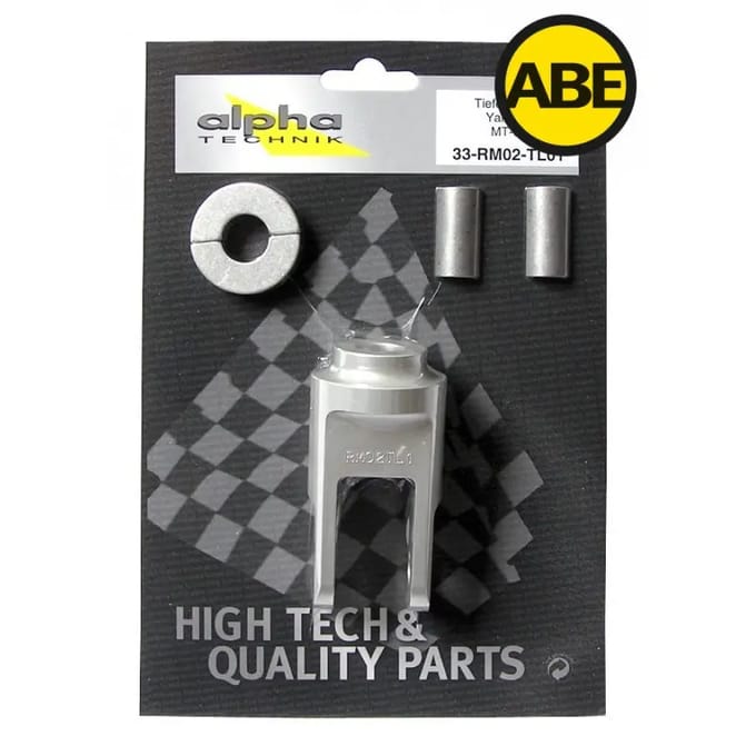 Verlagingsset Alpha Technik Yamaha MT03, RM02