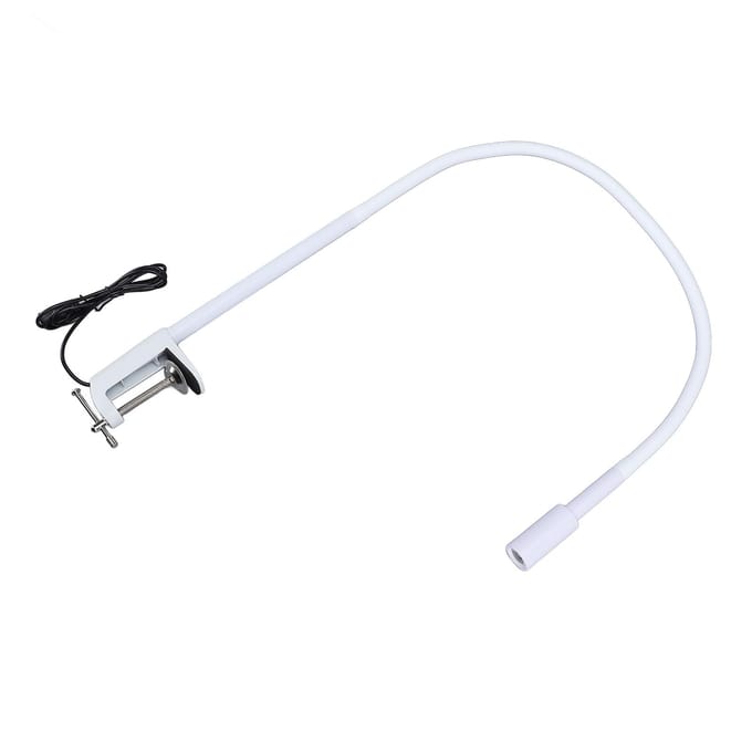 Lampe à cils à LED à col de cygne, système d'extension de cils à lumière LED UV à pliage libre pour la maison 100 ?240 V UE