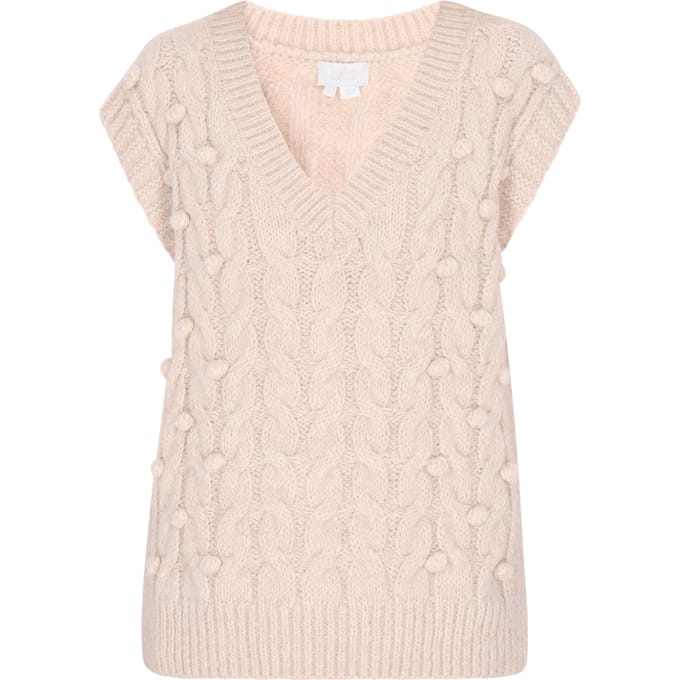 usha Slipover Dames Crème melange