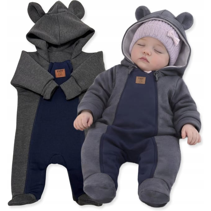 Dartomik - Kinder Overall - 2 Ritsen - 80 - Katoen - Oeko-Tex