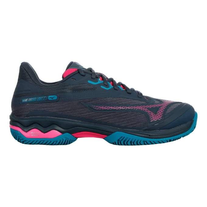 Mizuno Wave Exceed Light 2 Padelschoenen Blauw EU 39 Vrouw