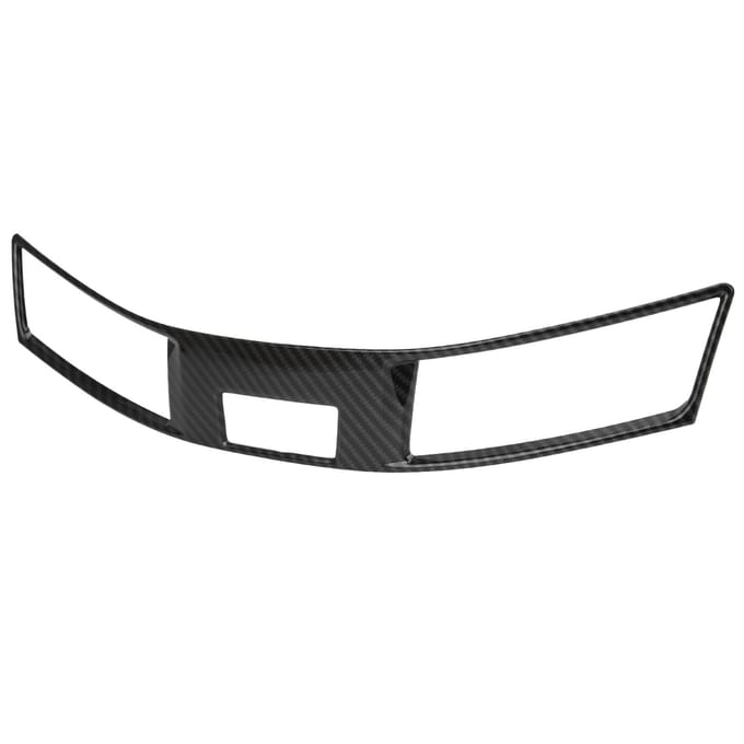 Middenconsole Midden Ventilatieuitlaat Frame Cover Sierlijst Past voor Nissan Navara Frontier NP300 2015?2019 black
