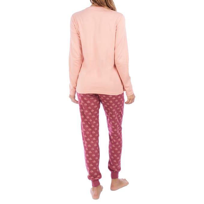 KLP1 dames winterpyjama met lange mouwen