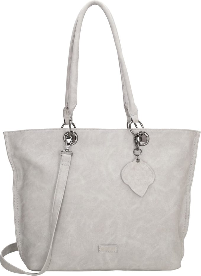 Beagles La Rambla Handtas Schoudertas Shopper - Tote Bag - Dames Tas - Lichtgrijs