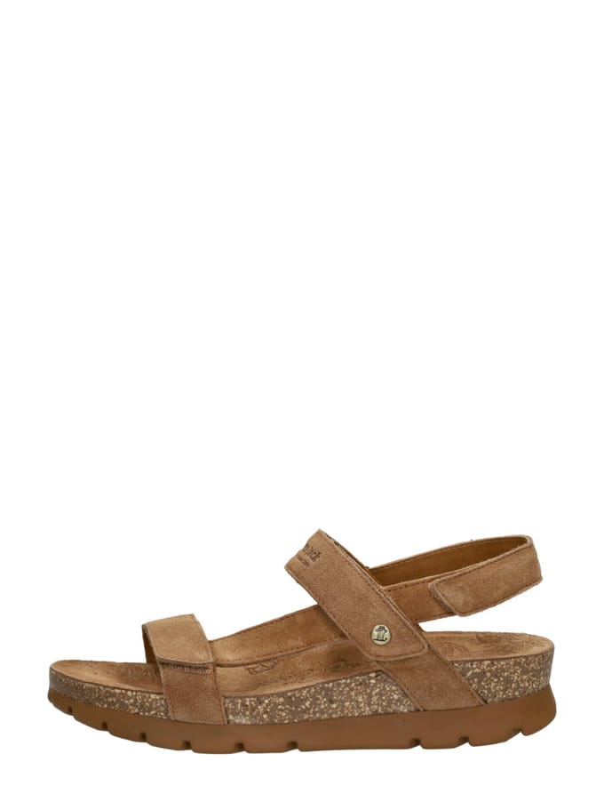 Panama Jack Selma B10 Cuero Bark Sandalen Beige Suede Dames - Beige - 38