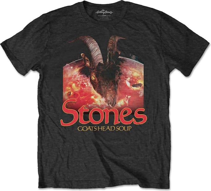 The Rolling Stones - GHS With Logo Heren T-shirt - M - Zwart