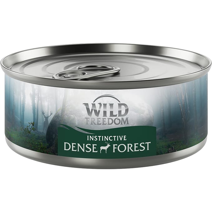 6x70g Adult Dense Forest Hert Wild Freedom Kattenvoer