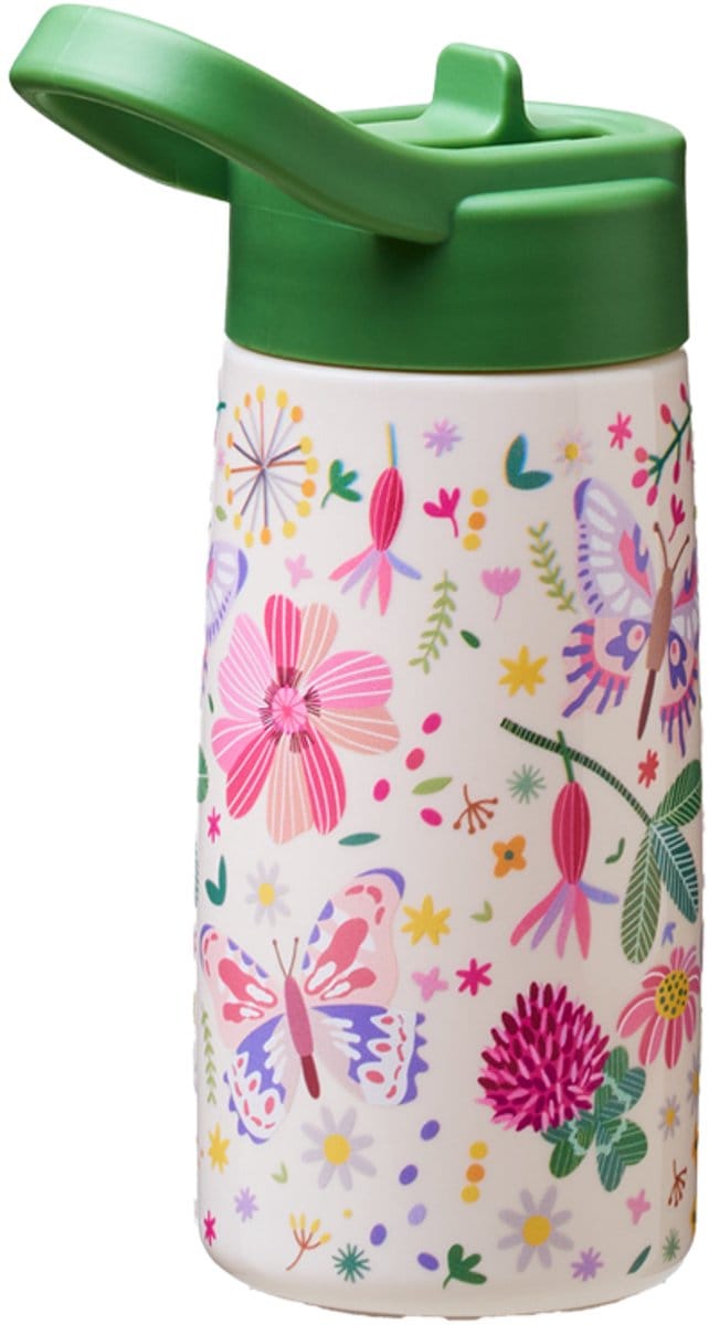 BioLoco Plant - Tiny Traveller bottle - kinderbeker - 350 ml. - Butterflies