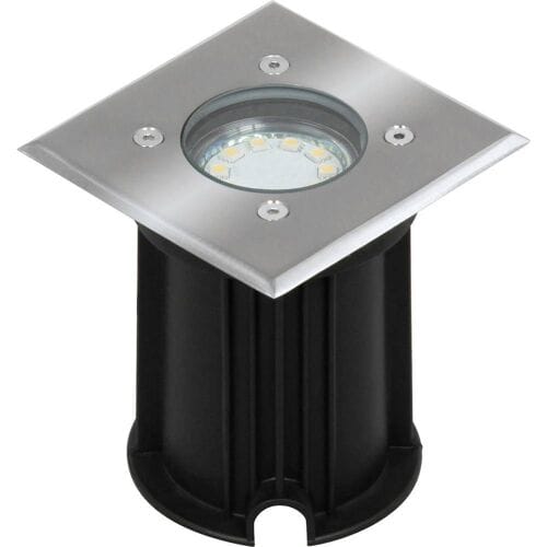 Smartwares 01.586.20 Buitenlamp (inbouw) GU10 LED 3 W Zilver