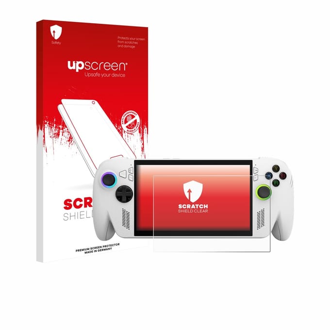 upscreen - Screenprotector voor ASUS ROG Xbox Ally - Folie Beschermfolie transparant