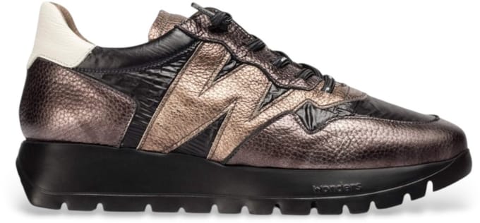 Wonders -Dames - goud - sneakers - maat 38