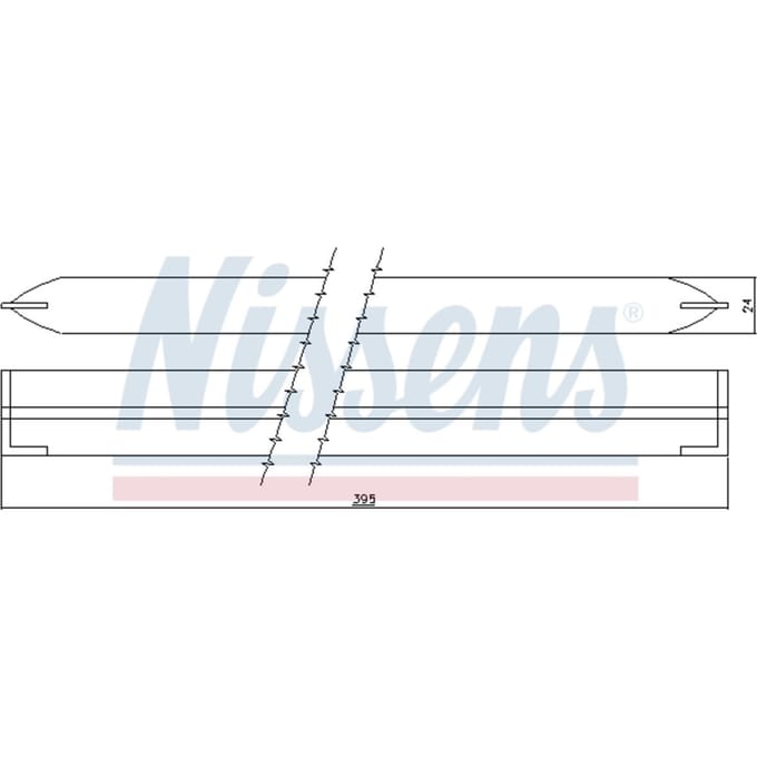Droger, airconditioningsysteem NISSENS 95500