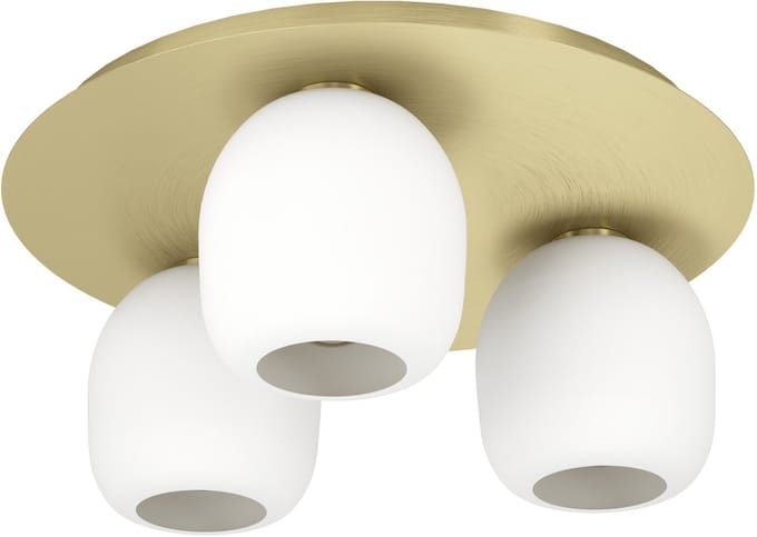 EGLO Manzanares Plafondlamp - E27 - Ø 45 cm - Wit|Goud