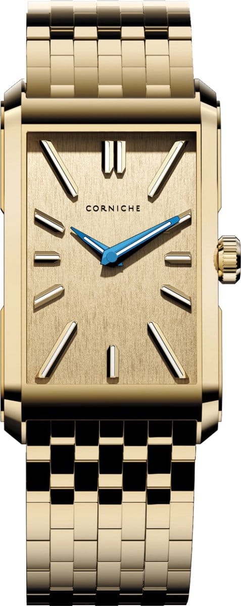 Corniche Visionnaire - Geelgoudkleurig Staal