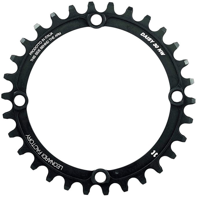 Leonardi Racing Daisy 104 Bcd Kettingblad Zwart 38t