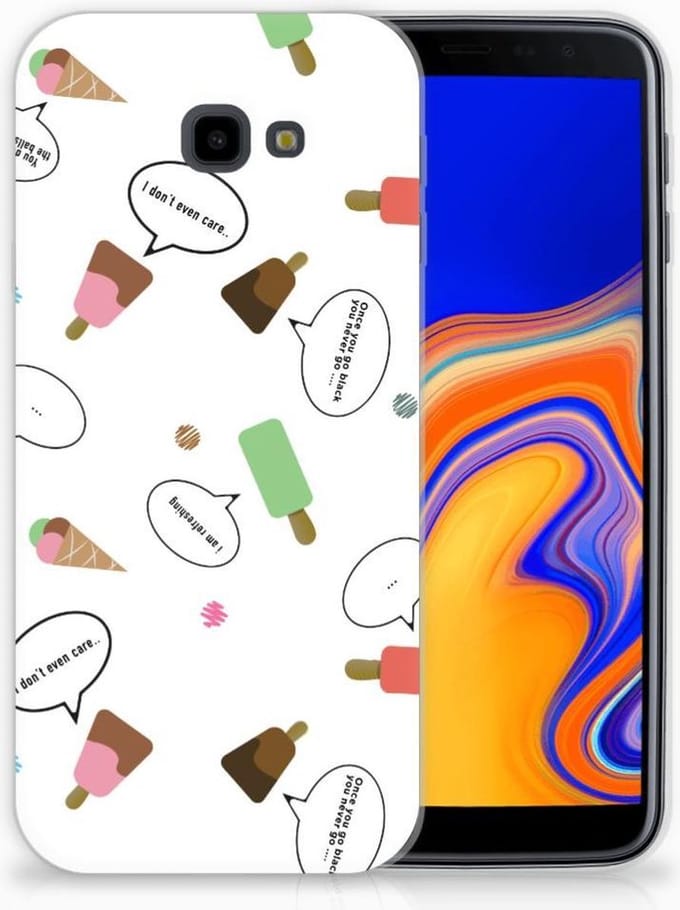 Samsung Galaxy J4 Plus (2018) Siliconen Case IJsjes
