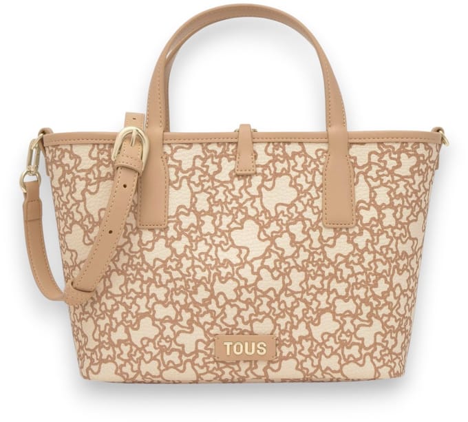 TOUS M. K Mini Double-Way Beige Reiswieg Tas