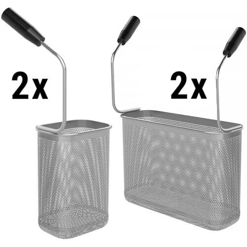 GGM Gastro Nudelkorb-Set - 2x 1/3 & 2x 1/6