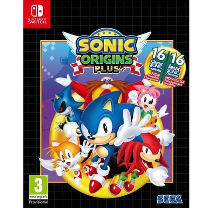 Nintendo Switch Switch Sonic - Origins Plus Games