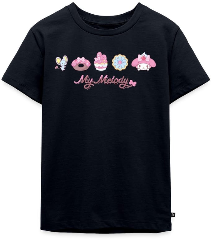 My Melody Met Flat En Gebakjes Premium T Shirt Kinderen