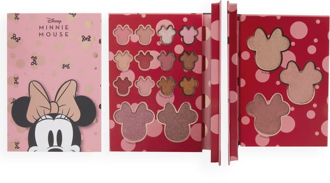 Makeup Revolution x Disney Minnie Mouse - All Eyes On Minnie Palette - Oogschaduw - Face - Palette - Cadeau