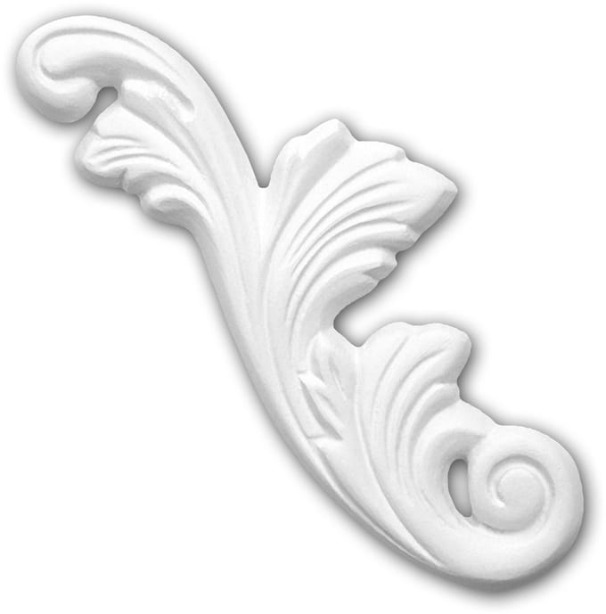 Decorative element 160010 Profhome rococo barok stijl wit