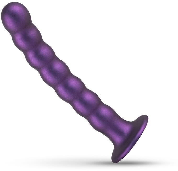 No-Parts - Pegging Dildo - Metallic Purple