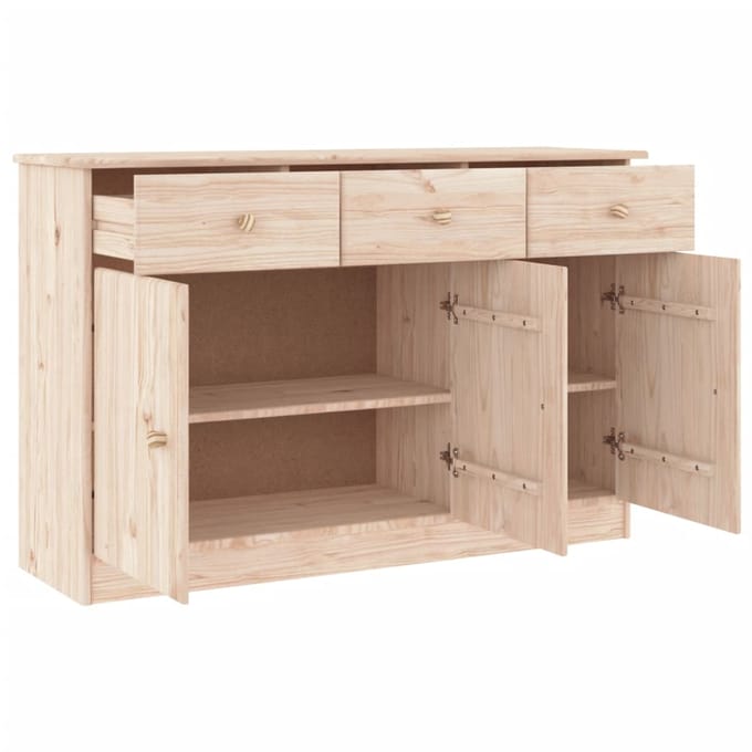 vidaXL - Dressoir - ALTA - 112x35x73 - cm - massief - grenenhout