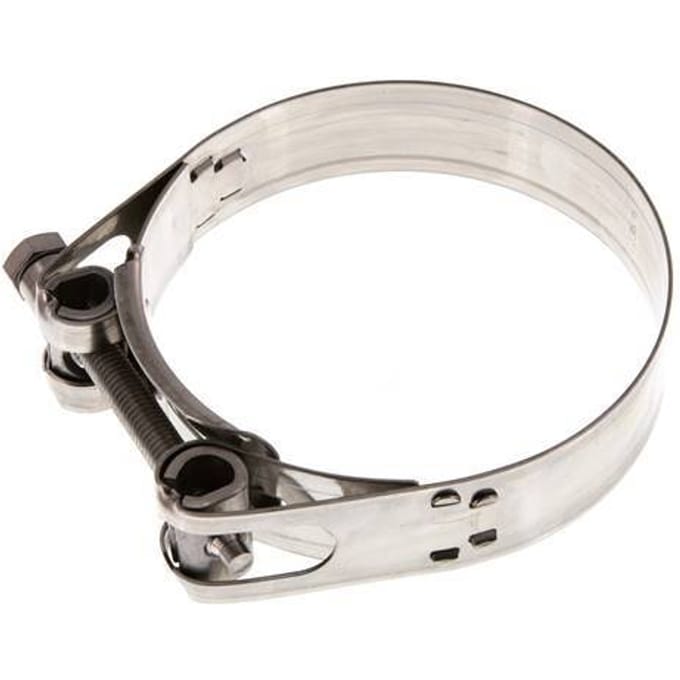 91 - 97 mm Slangklem van Rvs 304 met een 25 mm band - Norma