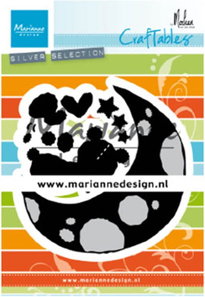 Marianne Design Craftables Snijmallen - Dromende beer