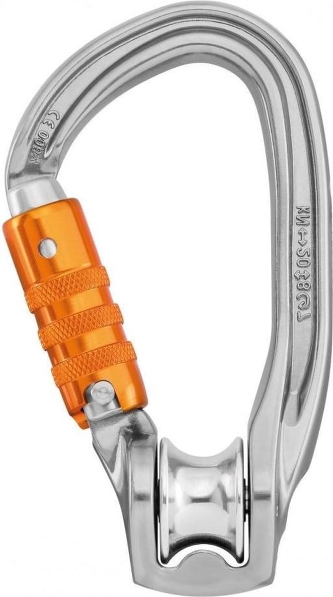 Petzl Rollclip Z Screw-Lock – Katrolkarabiner 13 mm & 4 KN