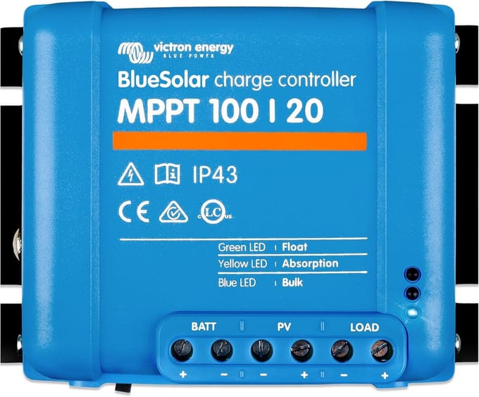 MPPT Solar Laadregelaar 100V 20A voor 48V Zonnepanelen
