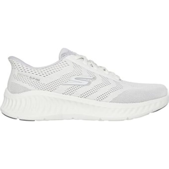 Skechers Herren Slipper Slip-Ins: Go Walk Now-Payton in weiss