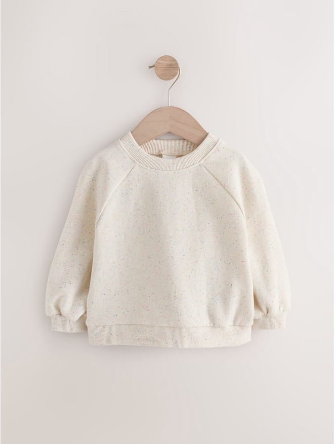 Next - Meisjes - Sweatshirt met ronde hals - Crème